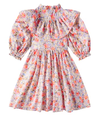 Floral cotton voile dress | Petite Amalie  