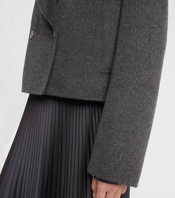 Cropped-Cabanjacke aus Wolle und Kaschmir  | Joseph