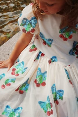 Kleid Heartlily aus Tüll mit Pailletten | Konges Sløjd