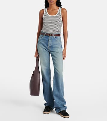 Ball Star suede-trimmed sneakers | Golden Goose