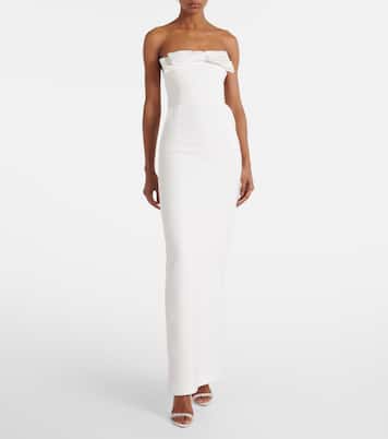 Robe de mariée en crêpe | The New Arrivals Ilkyaz Ozel