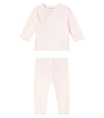 Baby Julia set of cotton sweater and pants | Bonpoint