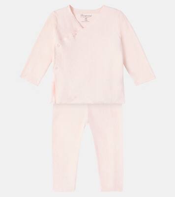 Baby Julia set of cotton sweater and pants | Bonpoint