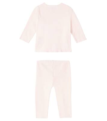 Baby Julia set of cotton sweater and pants | Bonpoint