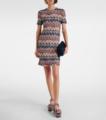 Plateausandalen Julia Raschel aus Häkelstrick | Missoni