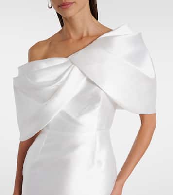 Bridal Robe Davina aus Satin | Solace London