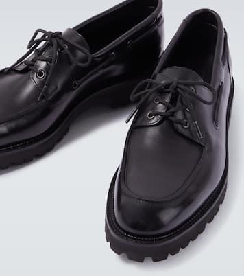 Chaussures bateau Tide en cuir | John Lobb