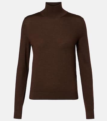 Tasmanian virgin wool turtleneck sweater | Loro Piana