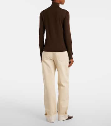 Tasmanian virgin wool turtleneck sweater | Loro Piana
