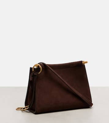 Le Click Small suede shoulder bag | Alaïa