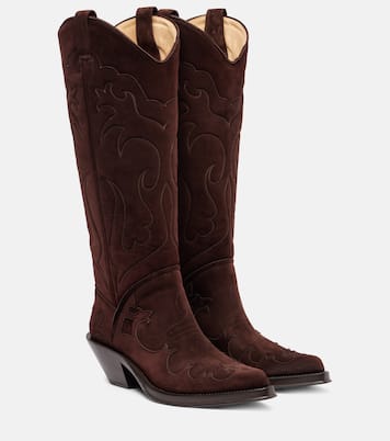 Westernstiefel Capitana aus Veloursleder | Gabriela Hearst