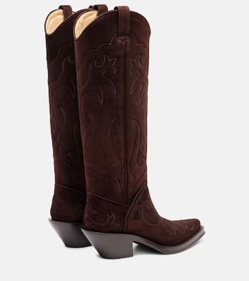 Westernstiefel Capitana aus Veloursleder | Gabriela Hearst