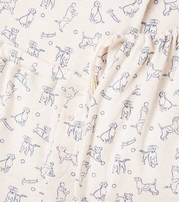 Planet printed cotton pajamas | Bonpoint