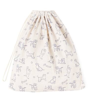 Planet printed cotton pajamas | Bonpoint