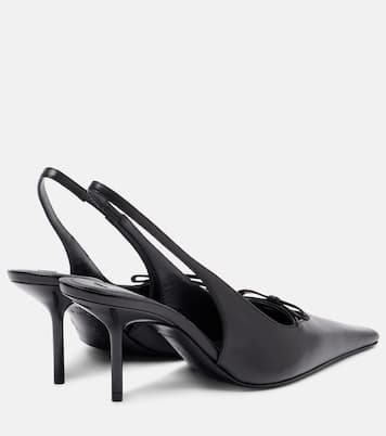 Salones destalonados 75 de piel | Victoria Beckham