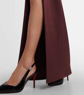 Crêpe satin bustier gown | Alex Perry