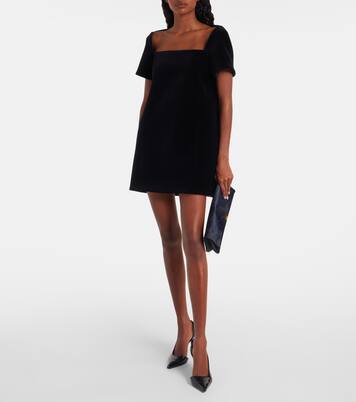 Robe Benji en velours | Khaite