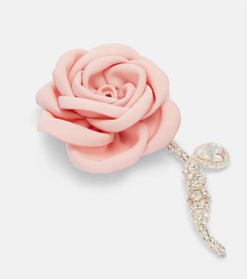 Einzelner Ohrring mit Kristallen | Magda Butrym