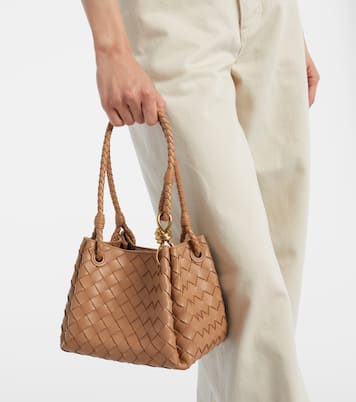 Parachute Small Intrecciato leather tote bag | Bottega Veneta