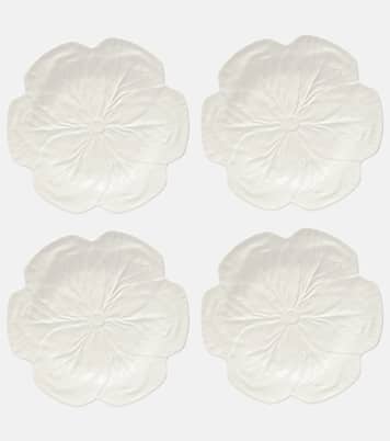 Set Cabbage aus vier Speisetellern | Bordallo Pinheiro
