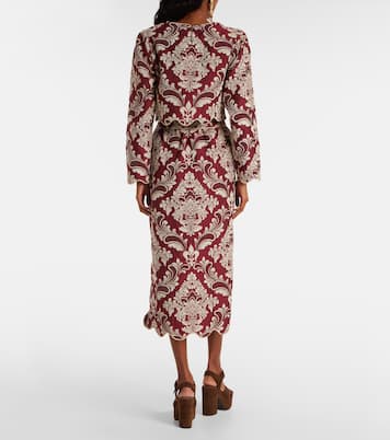 Midirock aus Jacquard | Farm Rio