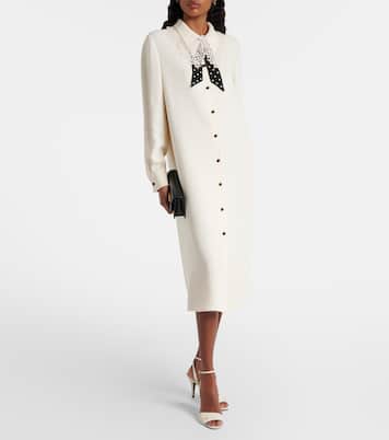 Cady Couture lace-trimmed midi dress | Valentino