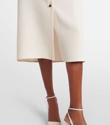 Cady Couture lace-trimmed midi dress | Valentino