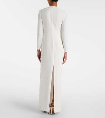 Zarie embellished crêpe gown | Costarellos