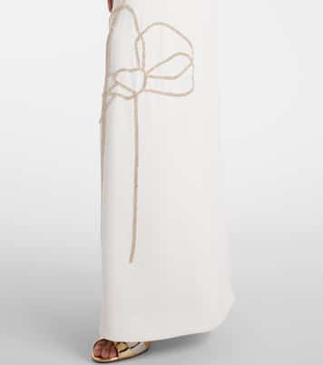 Zarie embellished crêpe gown | Costarellos