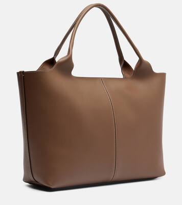 Ebr Medium leather tote bag | Tod's