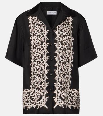 Sundia silk shirt  | Rebecca Vallance