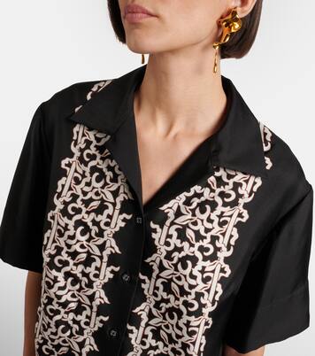 Sundia silk shirt  | Rebecca Vallance