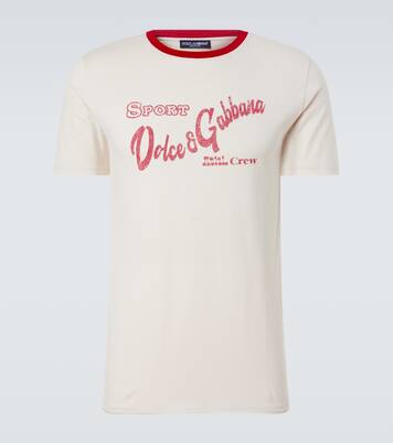 Printed cotton T-shirt | Dolce&Gabbana