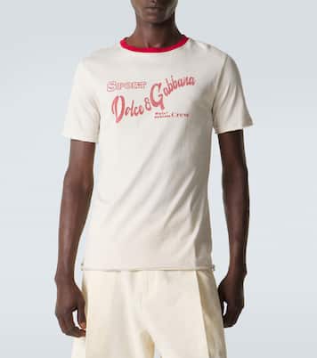 Printed cotton T-shirt | Dolce&Gabbana