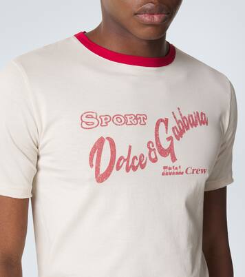 Printed cotton T-shirt | Dolce&Gabbana