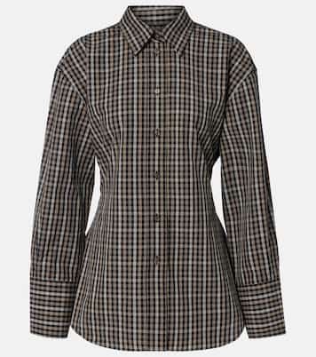 Checked cotton shirt | Róhe