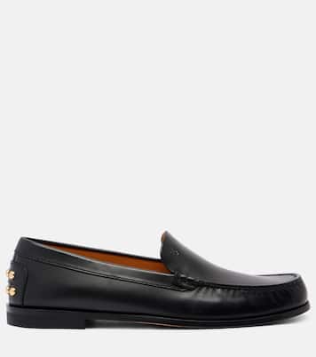 Studded leather loafers | Tod's