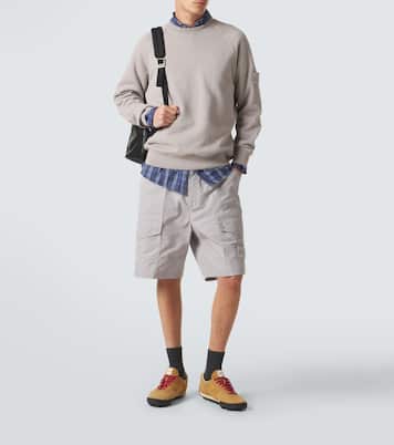 شورت كارغو من القطن الكانفاس Ghost | Stone Island