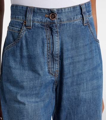 Jeans a gamba larga | Brunello Cucinelli