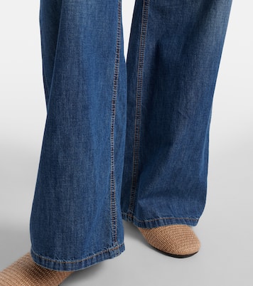 Jeans a gamba larga | Brunello Cucinelli