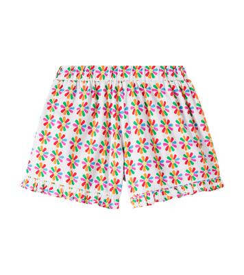 Catavento printed cotton shorts | Fábula