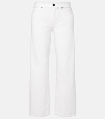 Jamie cropped barrel-leg jeans | Slvrlake
