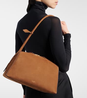 Le Bouledogue leather shoulder bag | Alaïa