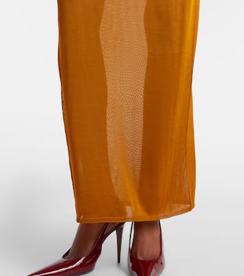 Abito lungo in maglia | Saint Laurent