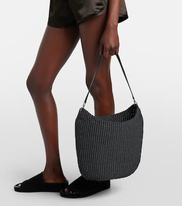Small Slope Sling woven shoulder bag | Phoebe Philo