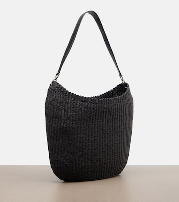 Small Slope Sling woven shoulder bag | Phoebe Philo