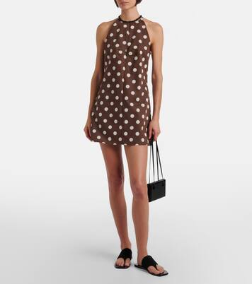 Robe Antigua en lin et coton | Asceno