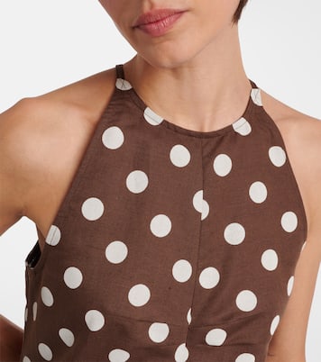 Robe Antigua en lin et coton | Asceno
