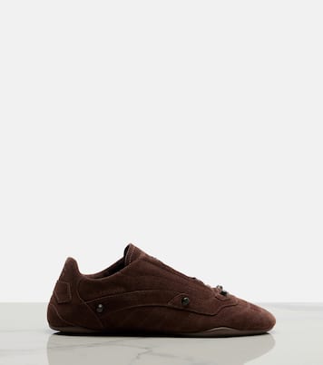 Sneakers City aus Veloursleder | Balenciaga
