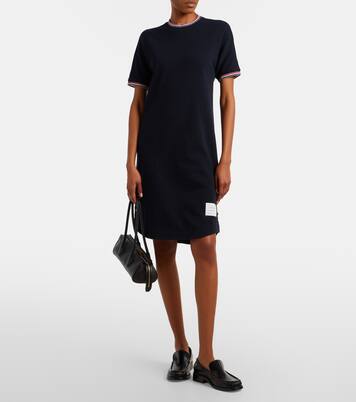 Dolman cotton T-shirt dress | Thom Browne